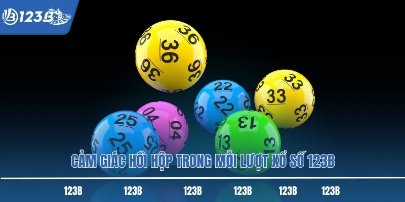 Cảm giác hồi hộp trong mỗi lượt xổ số 123B