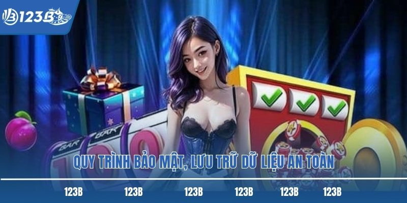 Quy trình bảo mật, lưu trữ dữ liệu an toàn